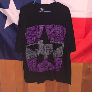 Black men’s 2XlL Texas Pride shirt